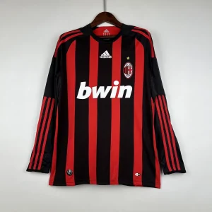 Retro AC Milan 2008-09 Home long sleeve