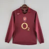 Retro Arsenal 2005-06 Home Long Sleeve kit