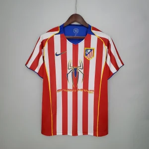 Retro Atletico Madrid 2004-05 Home kit