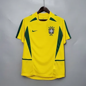 Retro Brazil 2002-03 Home Kit