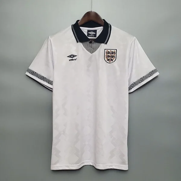 Retro England 90-91 Home Kit