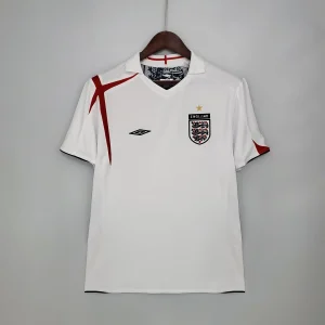 Retro England 2006-07 Home Kit