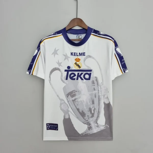 Retro Real Madrid 7th Champions League Commemorative Kit