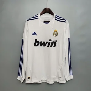 Retro Real Madrid 2010-11 Home Long Sleeve Kit