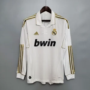 Retro Real Madrid 2011-12 Home Long Sleeve Kit