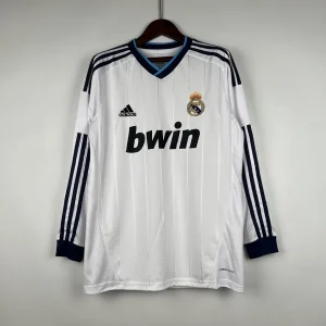 Retro Real Madrid 2012-13 Home Long Sleeve Kit