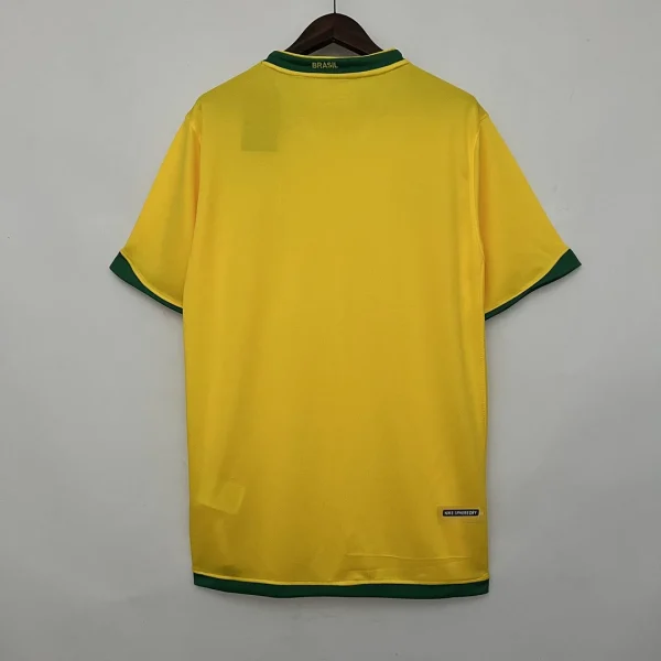 Retro Brazil 2006-07 Home Kit