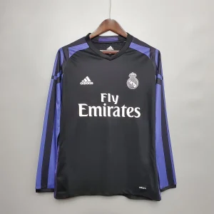 Retro Real Madrid 2015-16 Third Long Sleeve Kit