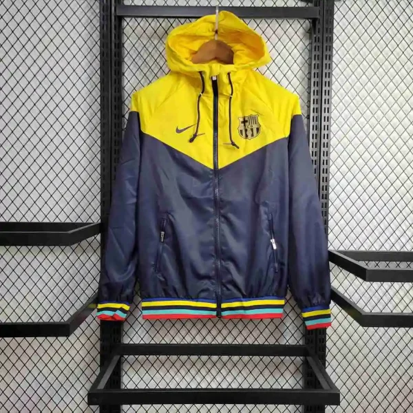 Barcelona Yellow Windbreaker