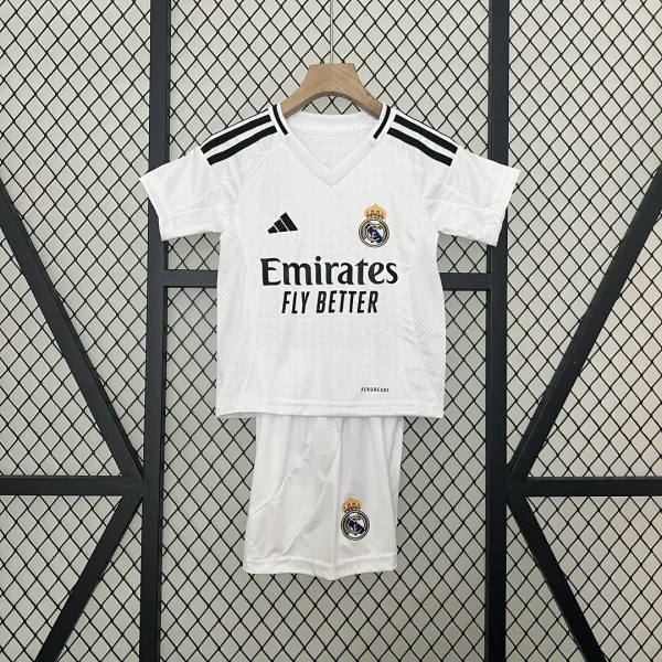 Real Madrid 2024-25 Kids Home Kit