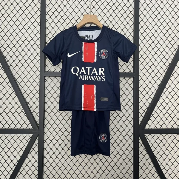 PSG 2024-25 Kids Home Kit