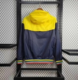 Barcelona Yellow Windbreaker