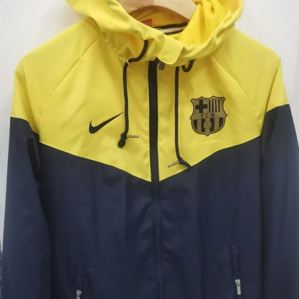 Barcelona Yellow Windbreaker