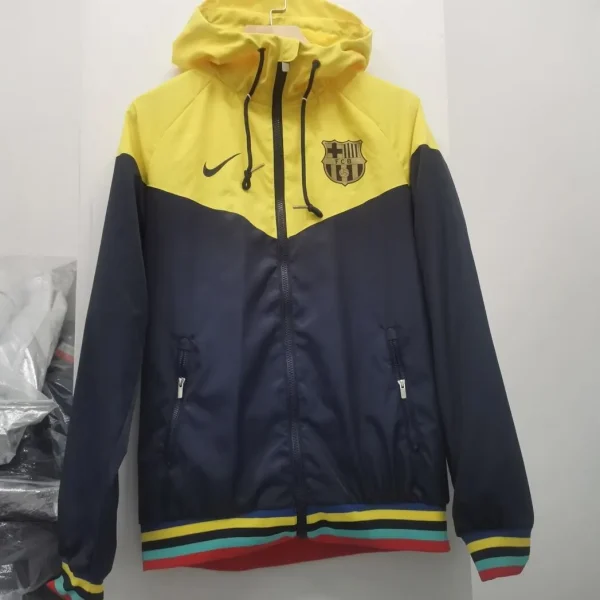 Barcelona Yellow Windbreaker