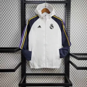 Real Madrid White-Purple Windbreaker