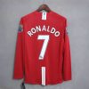 Retro Manchester United 2007-08 Home Kit Champions League