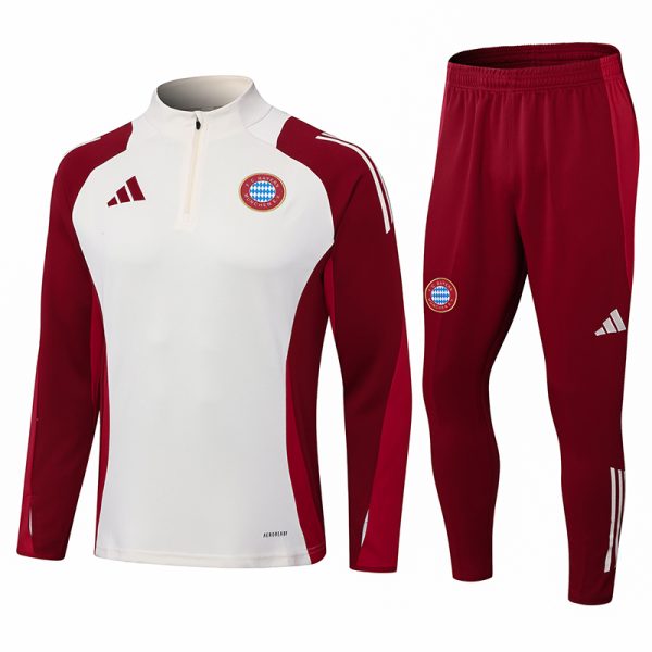 Bayern White Red Tracksuit
