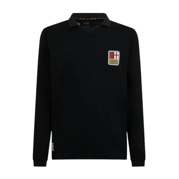 AC Milan 125th Anniversary Black Long Sleeve Players Version Kit
