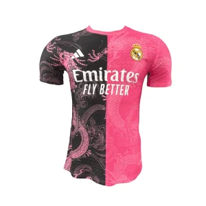 Real Madrid Split Flame Pink Special Kit Players Version