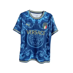 Italy Versace Blue Special Kit Fans Version