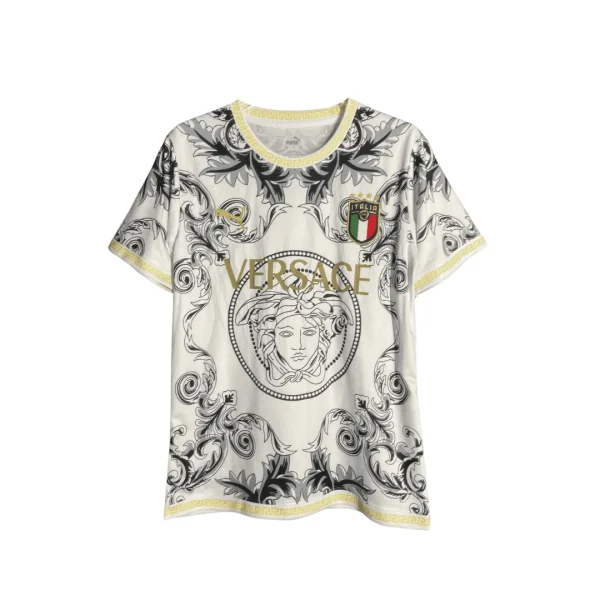 Italy Versace white Special Kit Fans Version