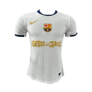 Barcelona x Travis Scott White Special Kit Players Version