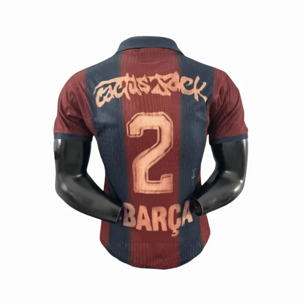 Retro Barcelona 2000-01 x Travis Scott Special Kit Player Version